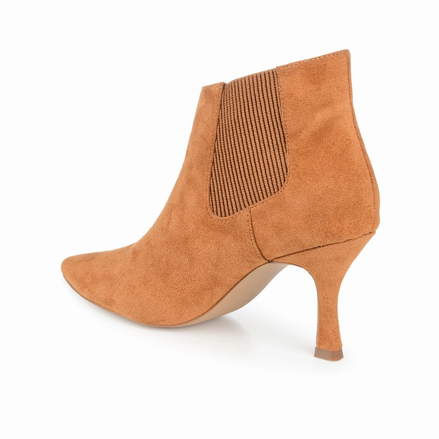 ELITTA CHELSEA BOOTIES IN FAUX SUEDE Fur Lined Chelsea Boots