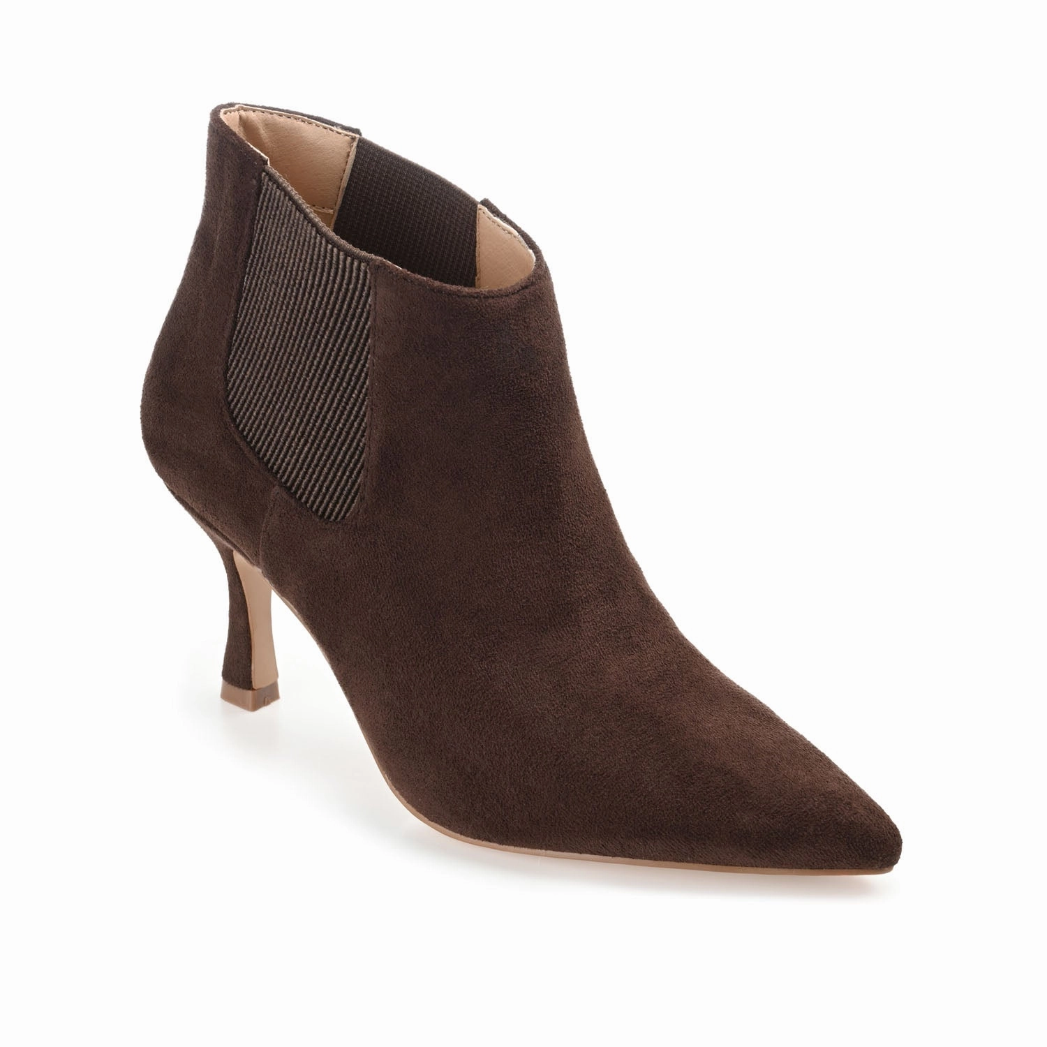 ELITTA CHELSEA BOOTIES IN FAUX SUEDE