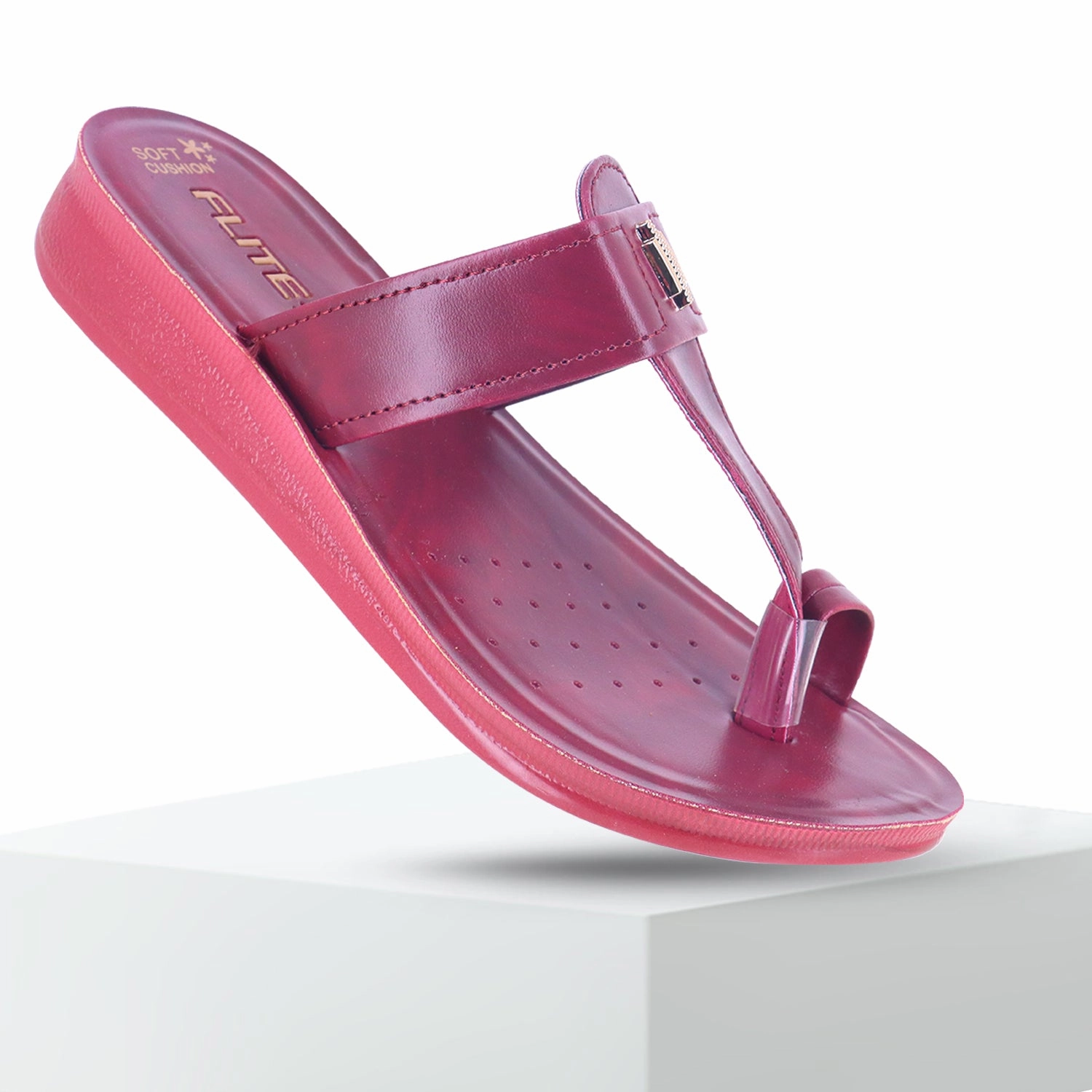 Slippers For Women PUL 190 Moulded Flip Flops