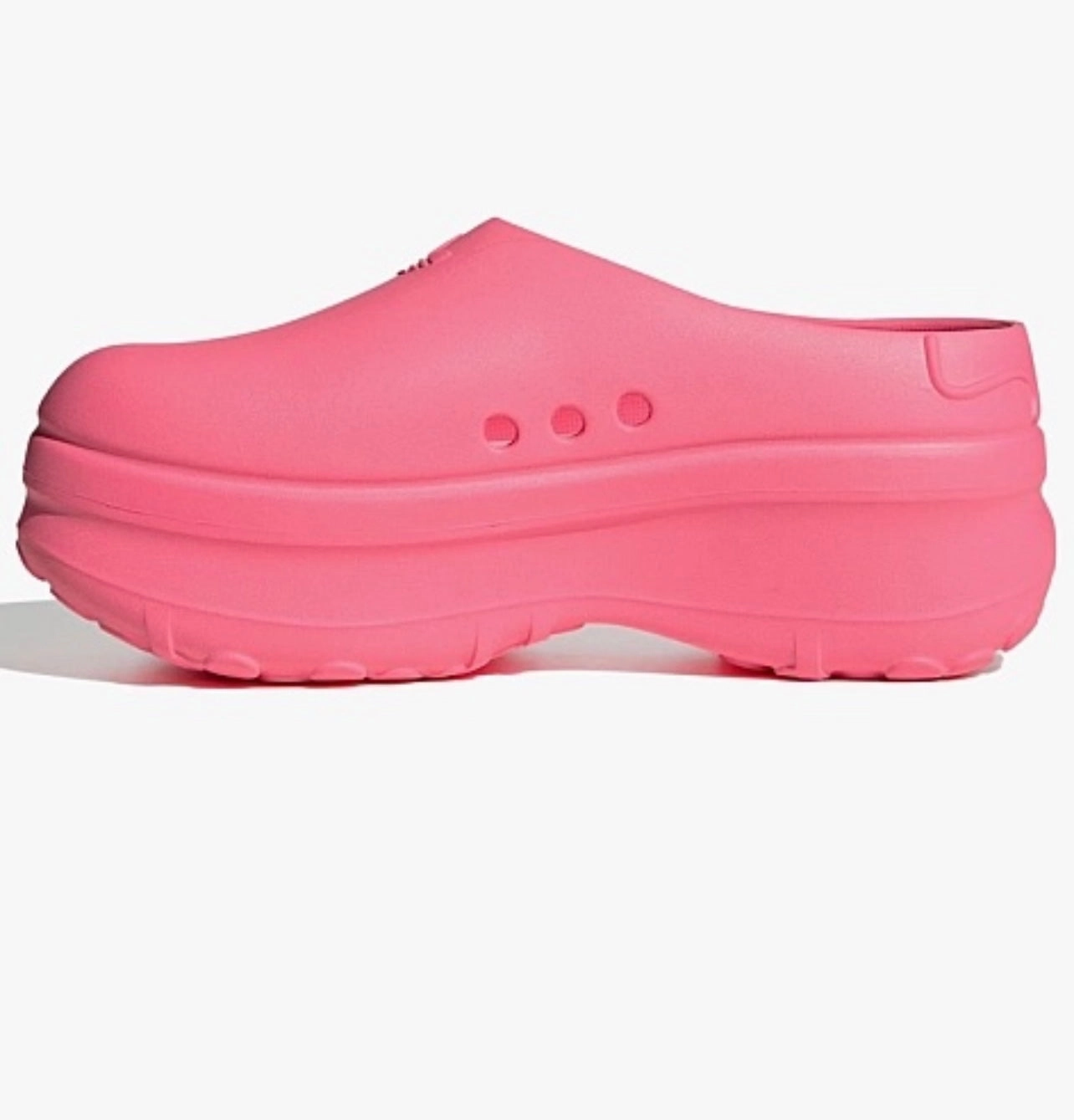 Sl LADIES' ADIFOM STAN SMITH MULE SHOES - Pink