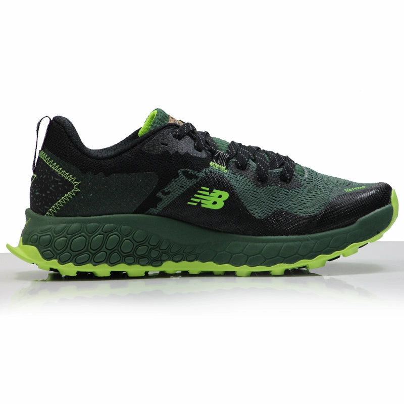 New Balance Fresh Foam X Hierro v7 Men's 2E Wide Fit Trail Shoe - Jade/Pixel Green Best Running Shoes Lightweight