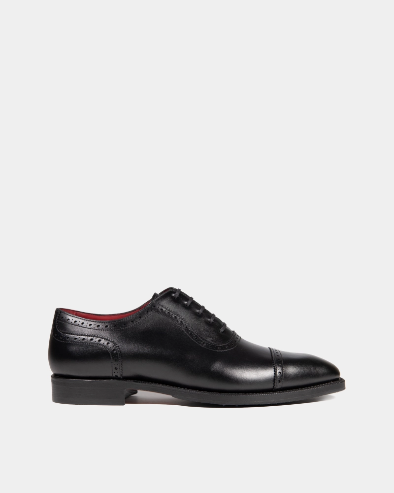 Black Brogue Oxford with Rubber Half Soles Zerogrand Stitchlite Wingtip Oxford