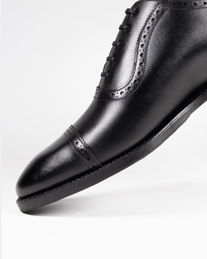 Best Oxfords Under 200 Black Brogue Oxford with Rubber Half Soles