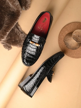 Different Types Of Loafers Corvin Leather Party Loafers