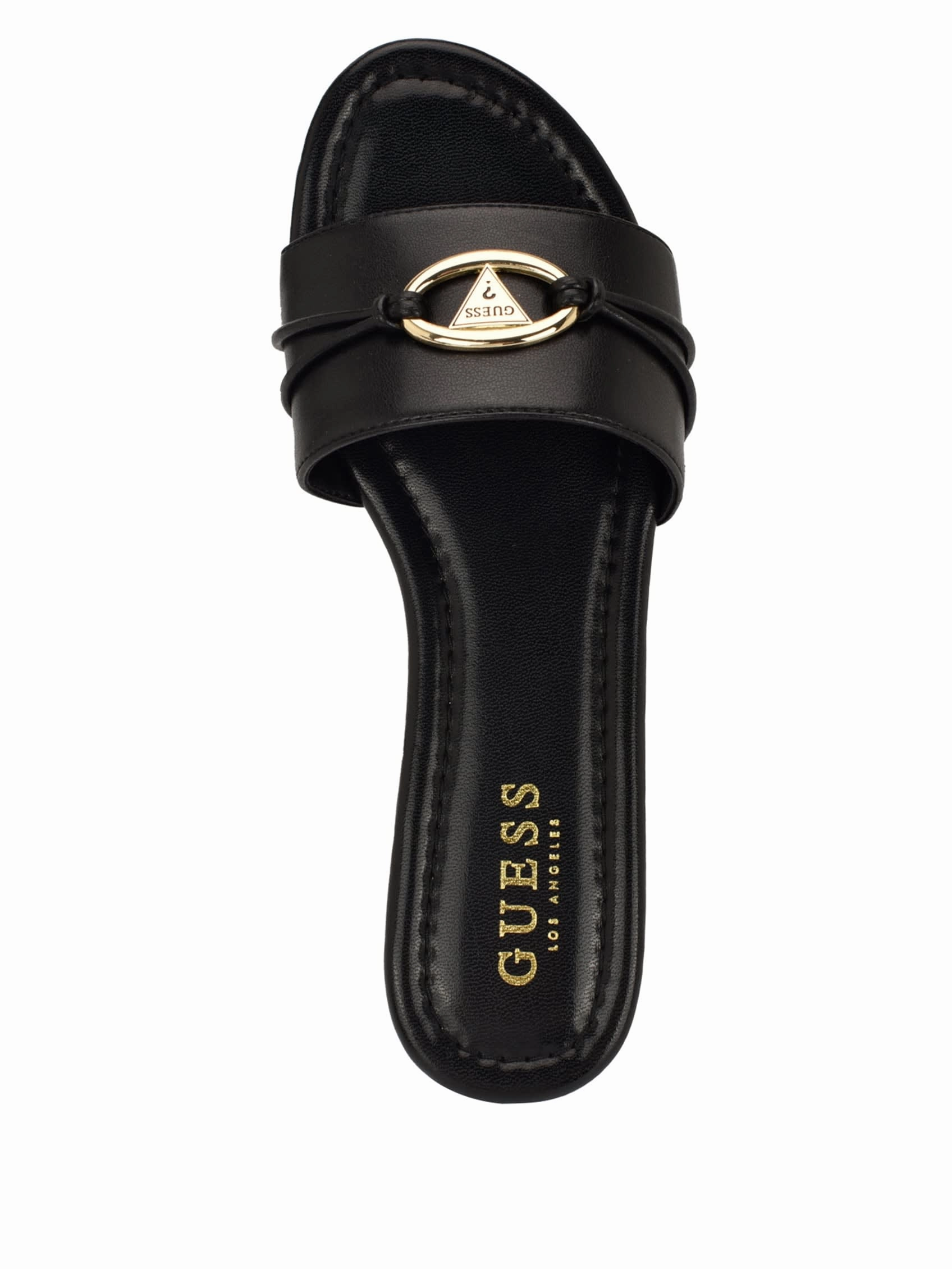 Lynzy Faux-Leather Beach Slides Ballet Slippers Wedding