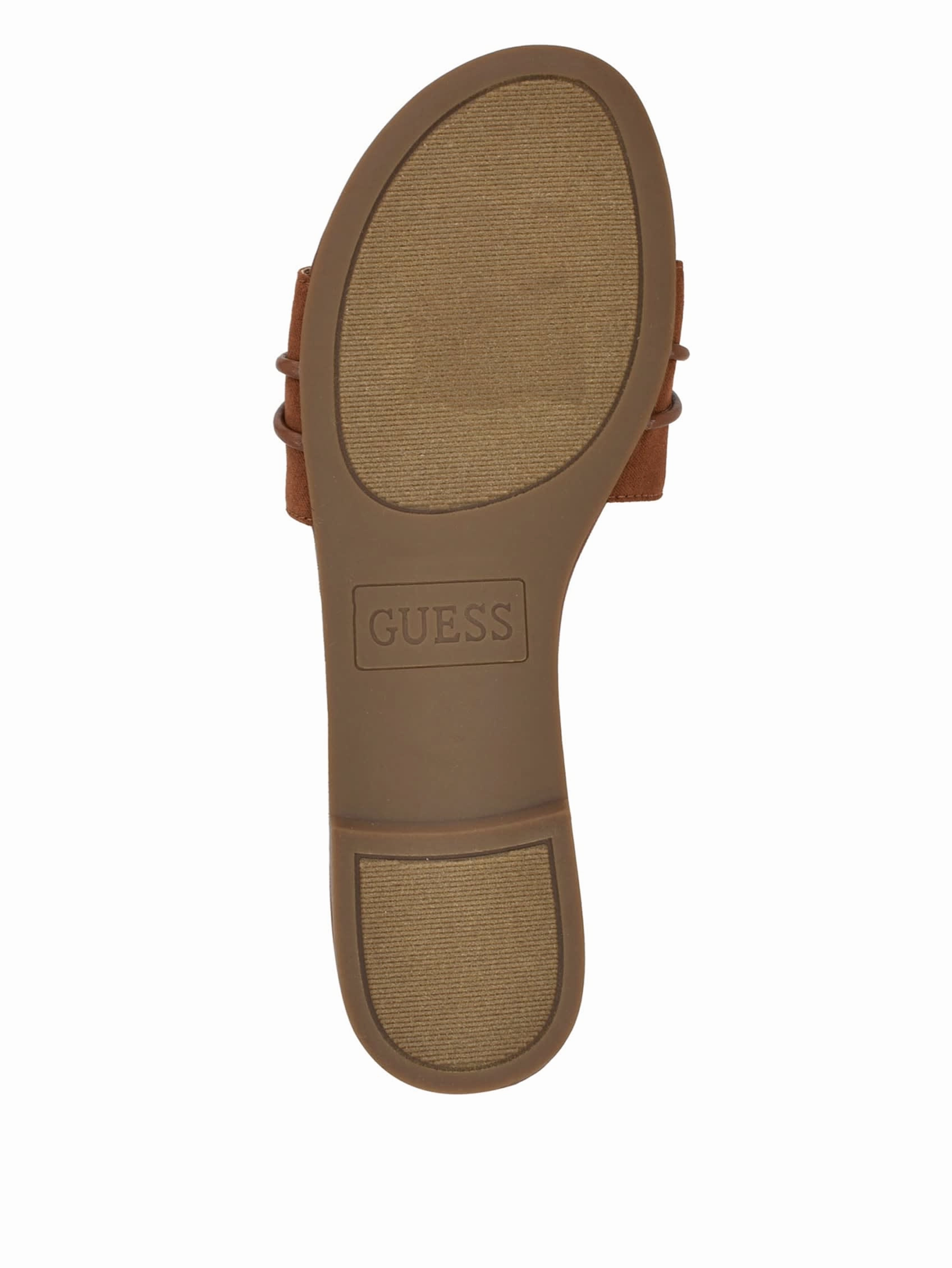 Orange Slide Lynzy Logo Beach Slides