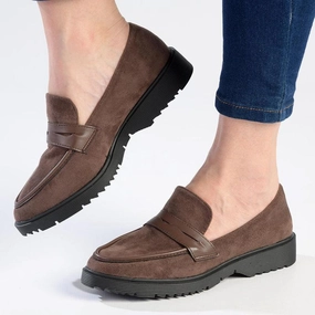 Madison Piper 2 Loafers - Chocolate Cap Toe Brogues