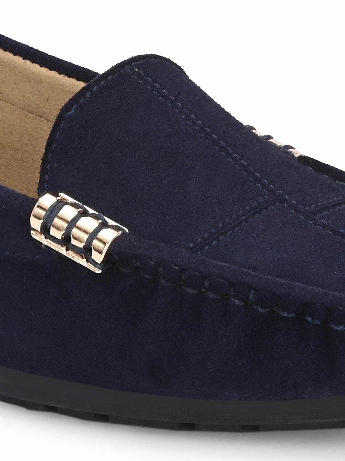 Parisian Shoes Loafers Marbella Suede Leather Loafers