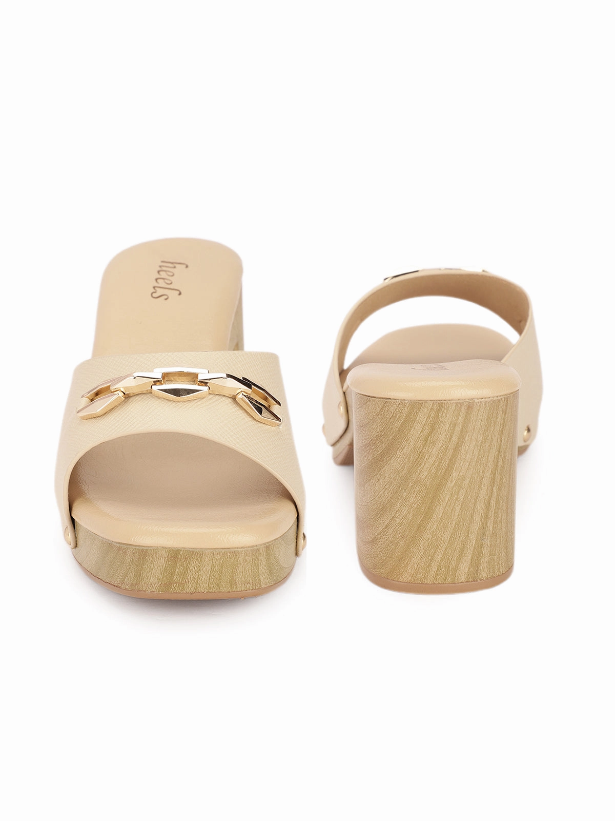 Maren Block Platform Heels High Heel Tape Holder