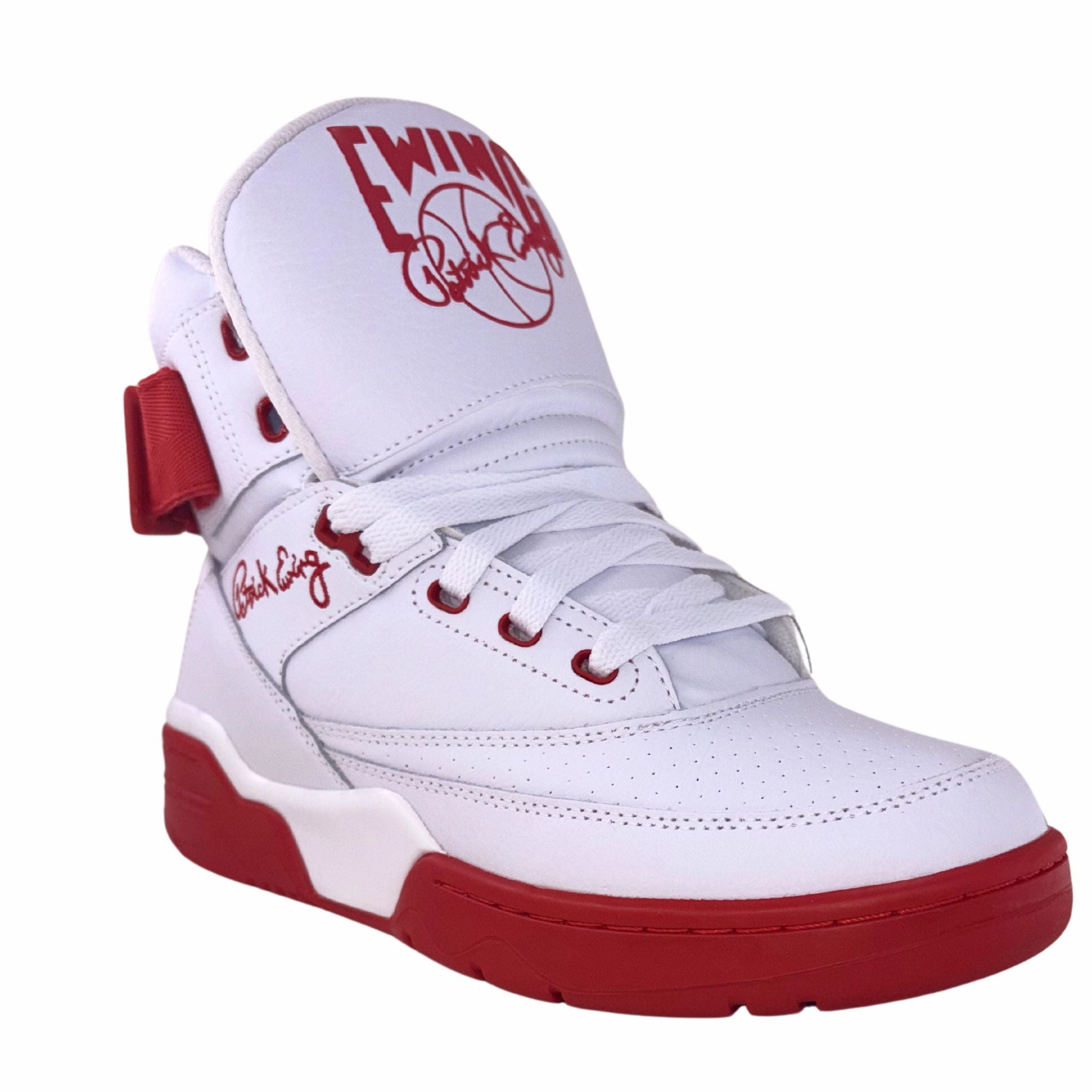 Patrick Ewing Athletics Men's 1BM00554-128 33 HI OG White Red Basketball Shoes Basketball Shoes 11c