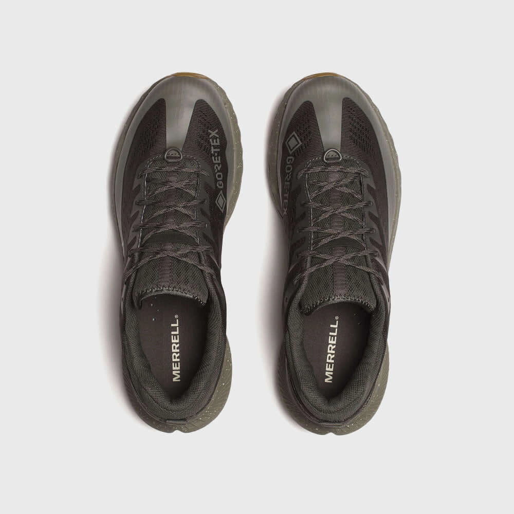 Running Shoes For Trail And Road Merrell Mens Agility Peak 5 Gtx Trail Running Shoes Black