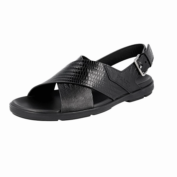 Urban Outfitters Sandals Prada Men's Black Leather Sandals 2X3033