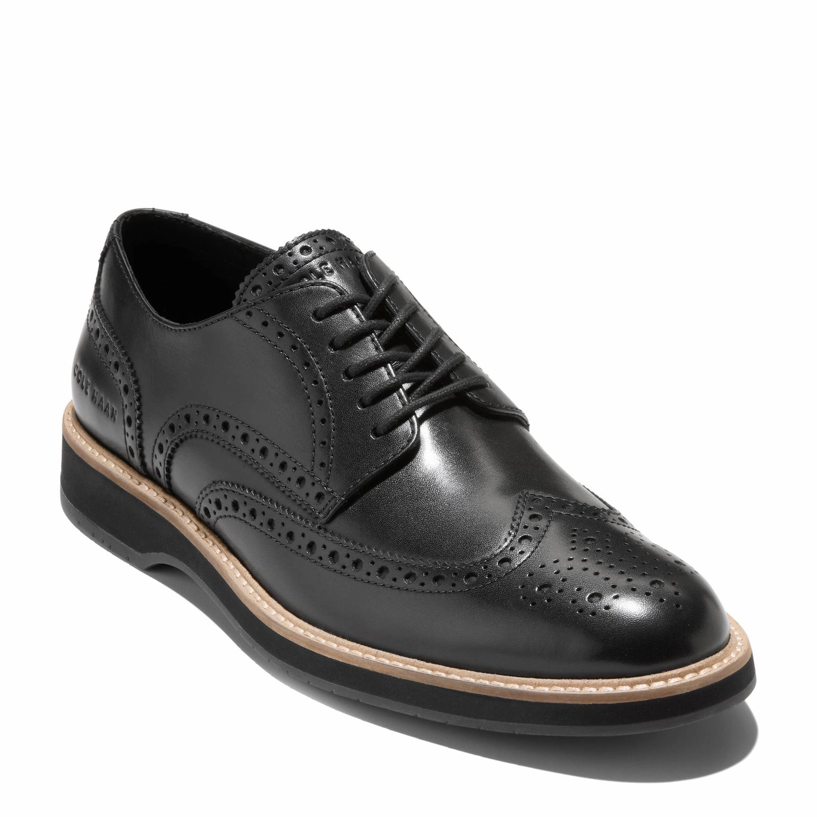 Men's Cole Haan, Morse Grand Wingtip Oxford øriginalgrand Energyweave Perforated Plain Toe Oxfords