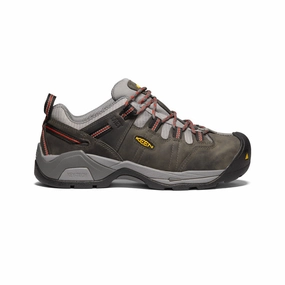 Hiking In Cowboy Boots Men's Detroit XT Internal Met (Steel Toe)  |  Steel Grey/Bossa Nova
