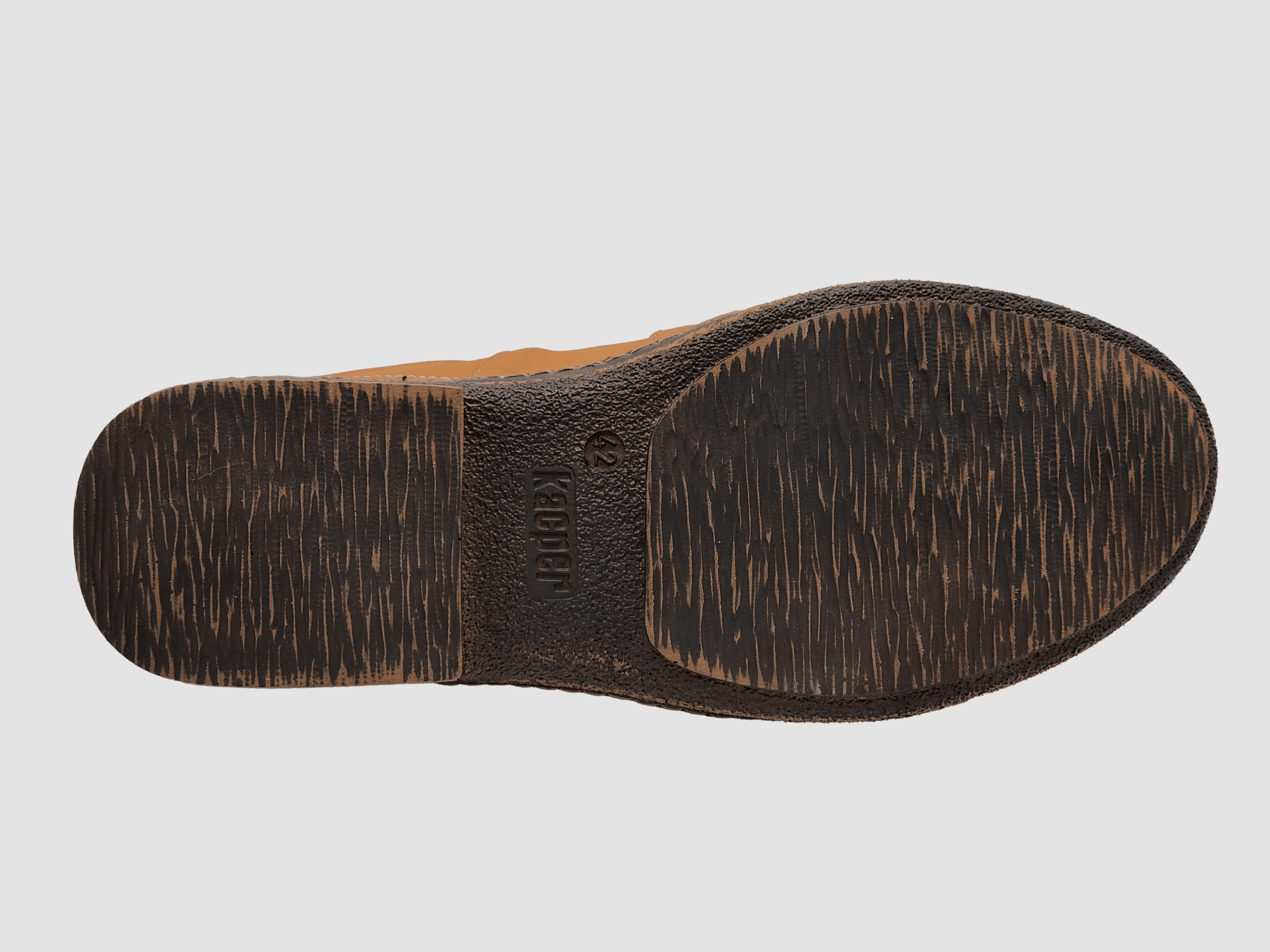 Men's Essential Leather Loafers - Light Brown Prada Loafers