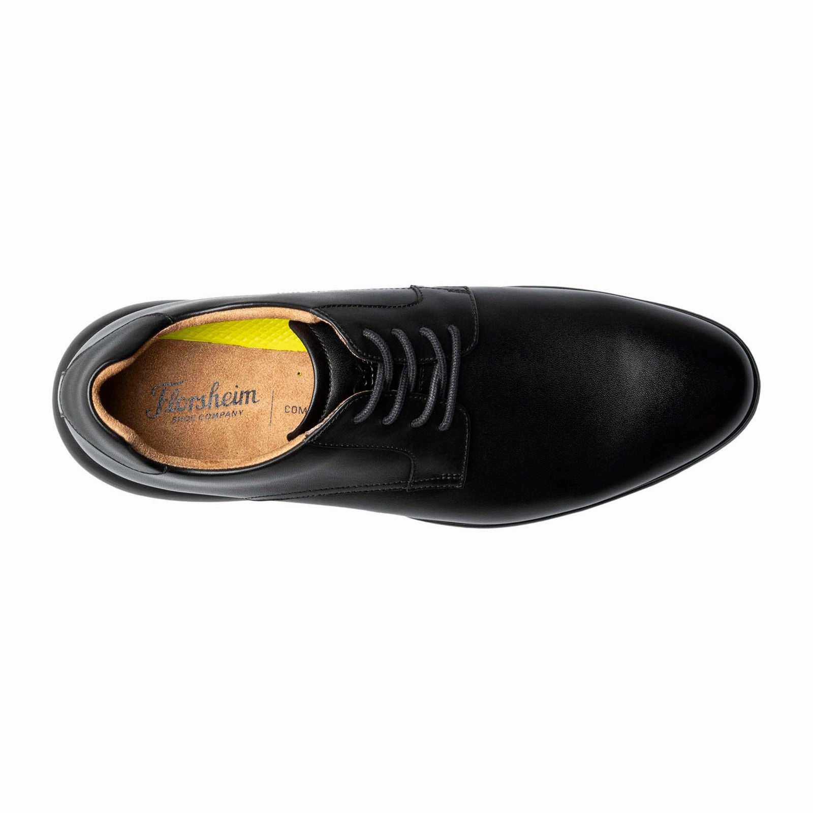 Grand  Wingtip Leather Oxford Shoes Men's Florsheim, Dash Plain Toe Oxford