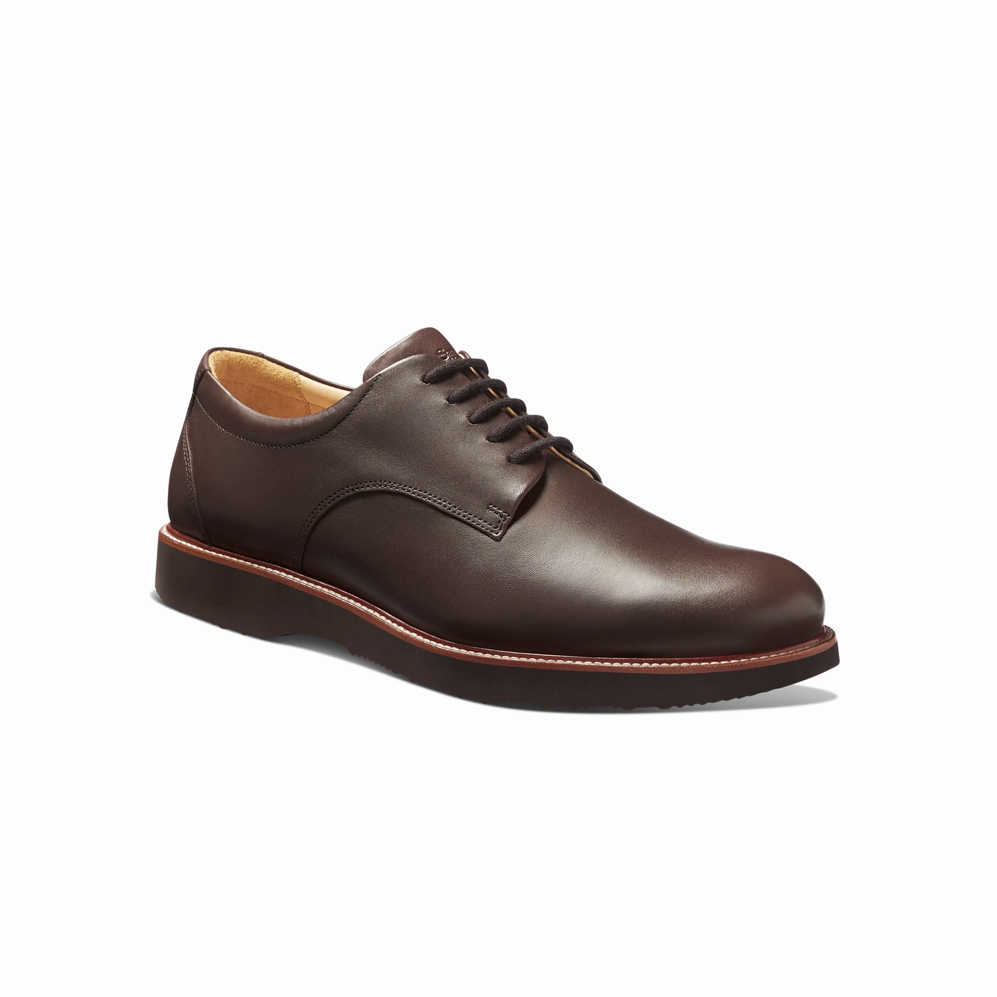 Oxfords Vs Wingtips Men's Founder Oxford-Chestnut Leather| Samuel Hubbard