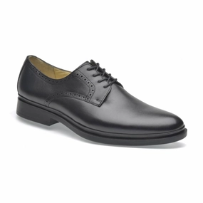 Men's Lambskin Oxfords Classic In Black The Oxfords Band