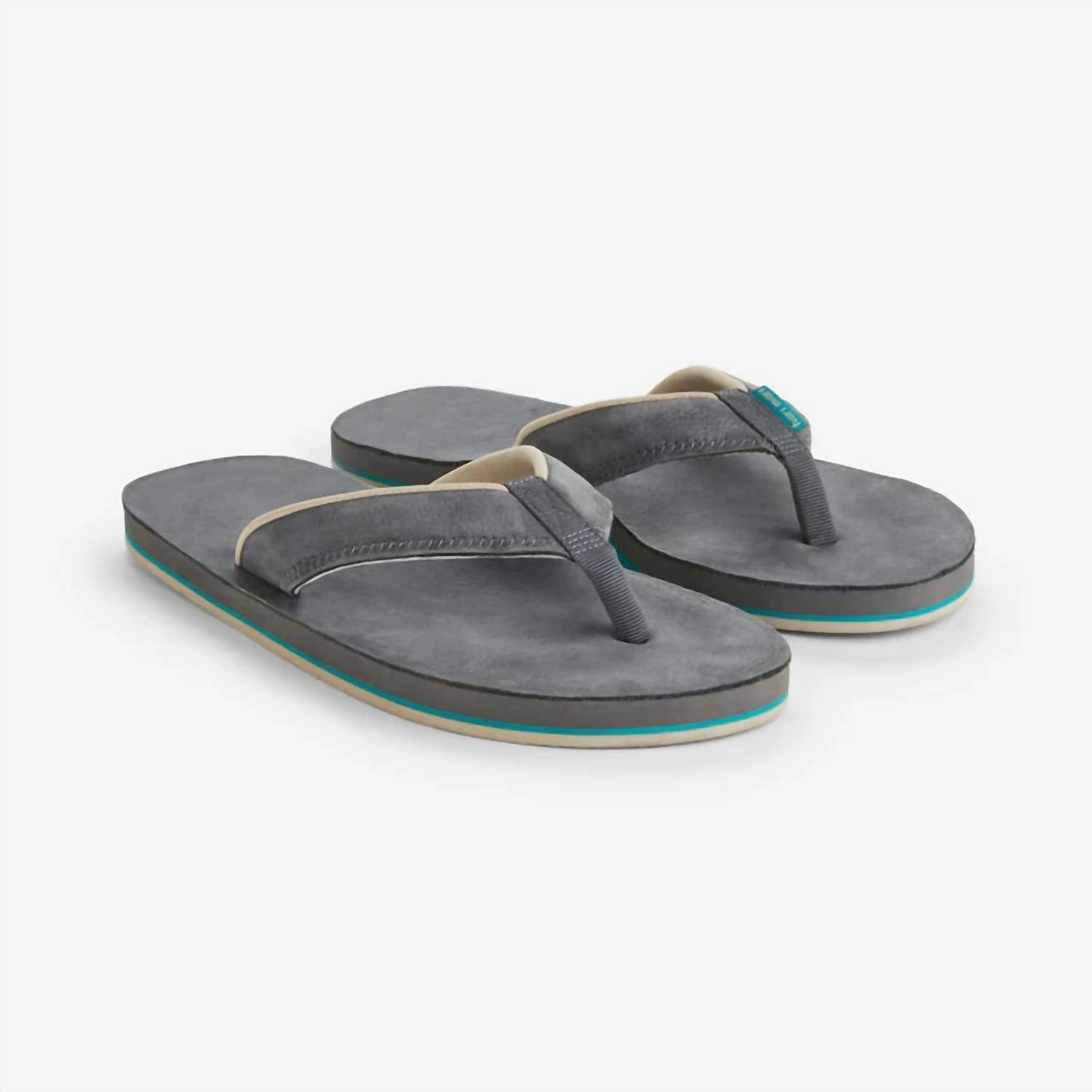 Biking With Flip Flops Men's Pier Flip Flops In Slate