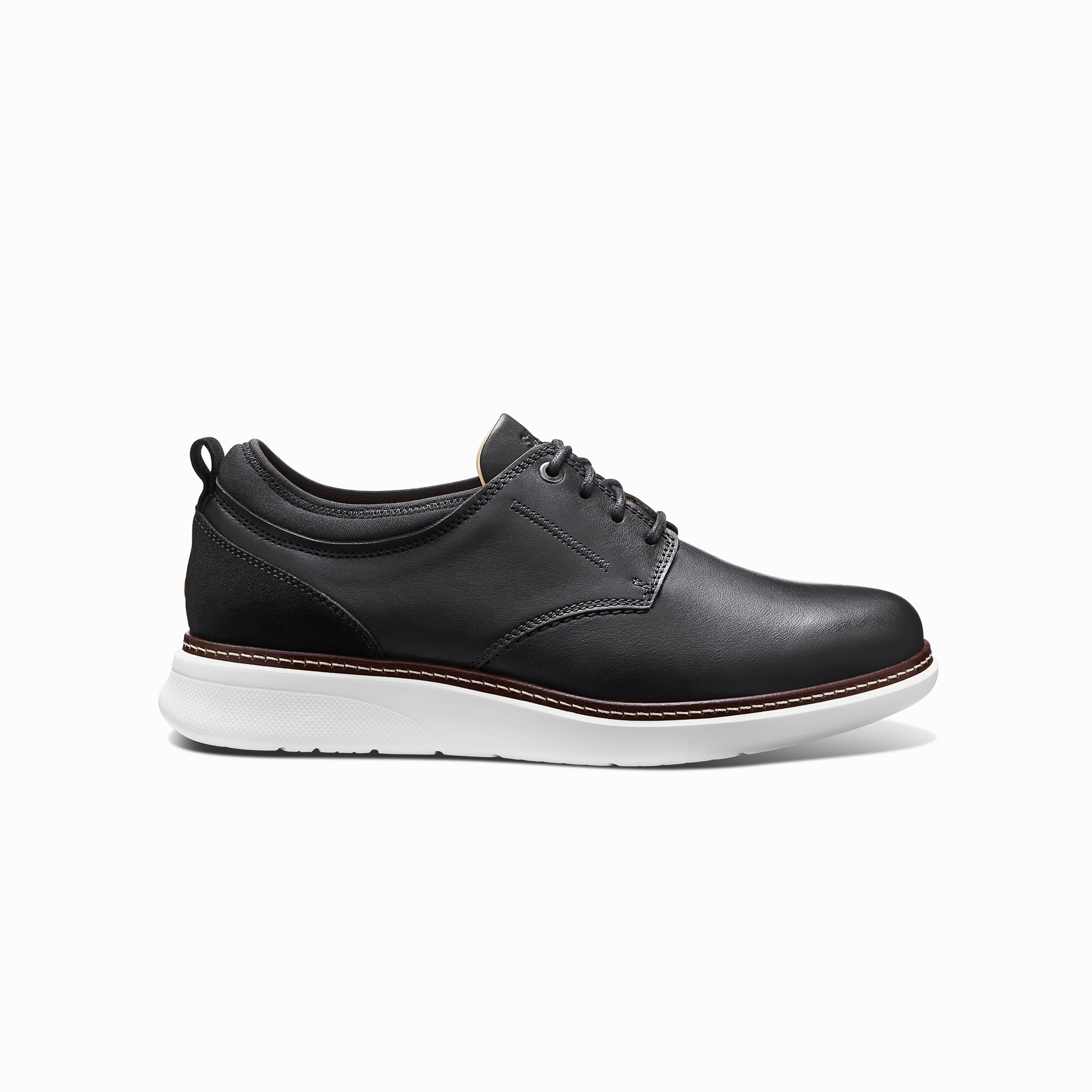 Men's Rafael Hybrid Lace-Up-Black Leather| Samuel Hubbard High Oxfords