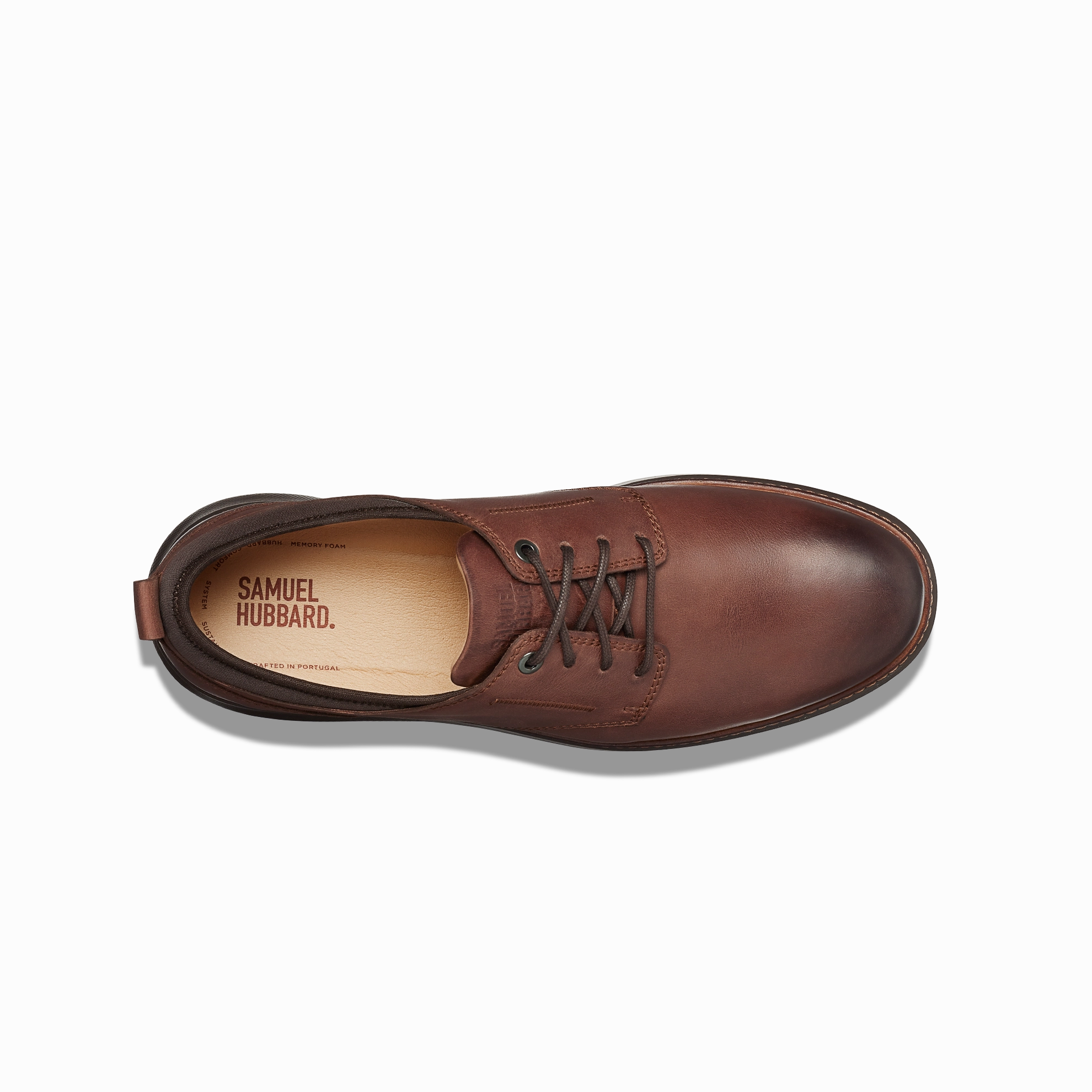 Longwing Oxfords Men's Rafael Hybrid Lace-Up-Chestnut Leather| Samuel Hubbard