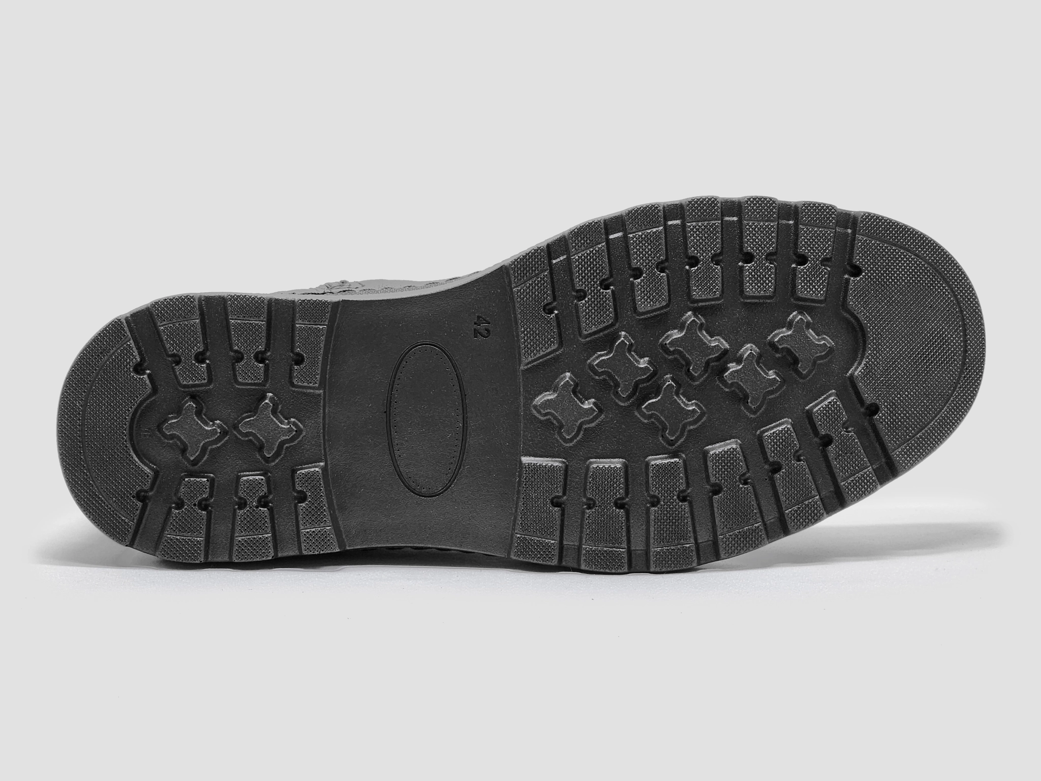 Boots Court Men's Utility Wool-Lined Leather Boots - Black