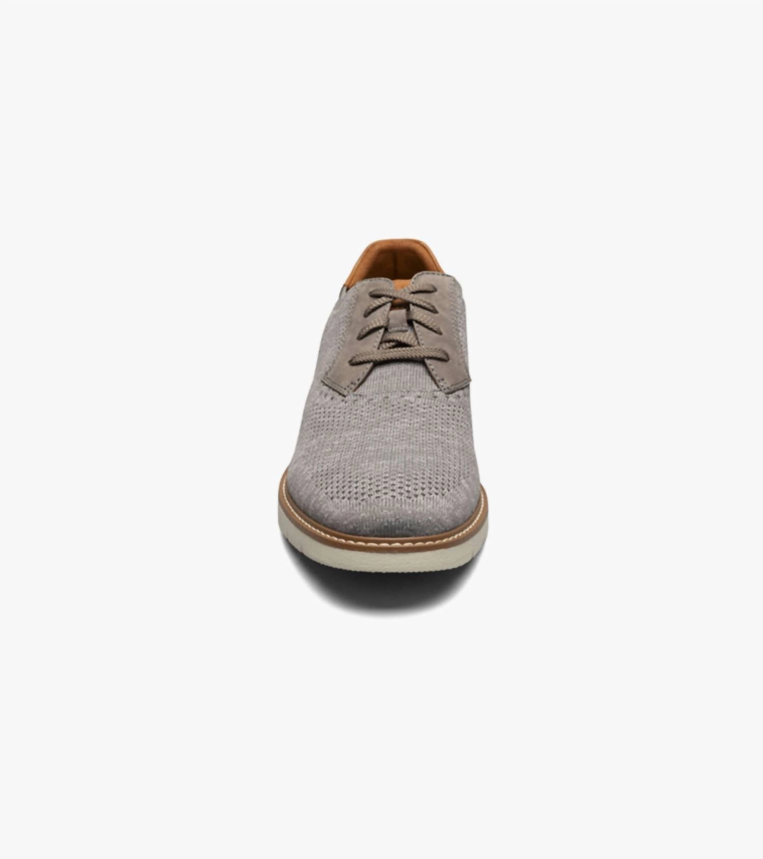 Stitchlite Oxford Men's Vibe Knit Oxford Shoes In Gray