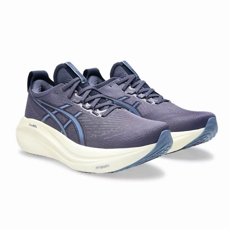 Asics Leather Golf Shoes Mens Asics Gel-Nimbus 27 (2E-Width)