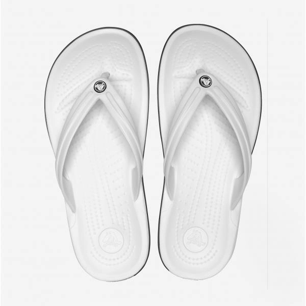 Mens Crocs 11033 Crocband Flip Flops Flip Flops With Circle On Top