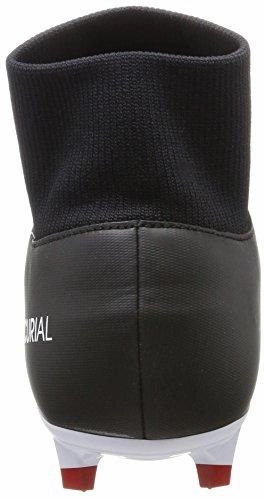 Mercurial Victory Vi Dynamic Fit FirmGround Soccer Cleat Blk Wht Drk Grey Red 8 DM Us Best Soccer Cleats For Narrow Feet