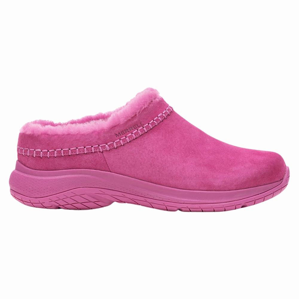 Merrell Encore Ice 5 Fuchsia Wash Pig Suede Clog (Women's) Yukon Vista Ii Clogs