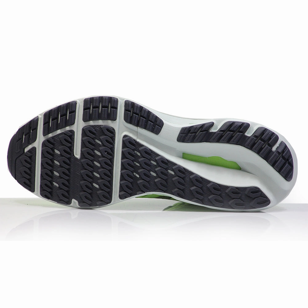 Running Shoes Shop Mizuno Wave Inspire 18 Men's Running Shoe - Neo Lime/Misty Blue/Ebony