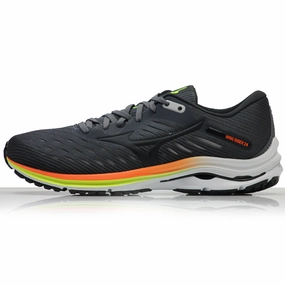 Mizuno Wave Rider 24 Men's Running Shoe - Crock/Phanton/So Orange Best Easy Run Shoes