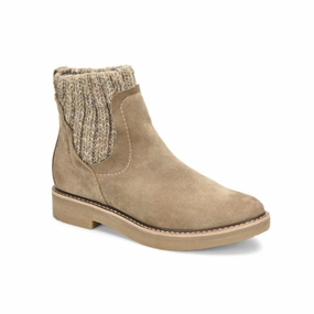 Comfortiva Rawnie Boot in Light Taupe - Women's Long Lasting Chelsea Boots