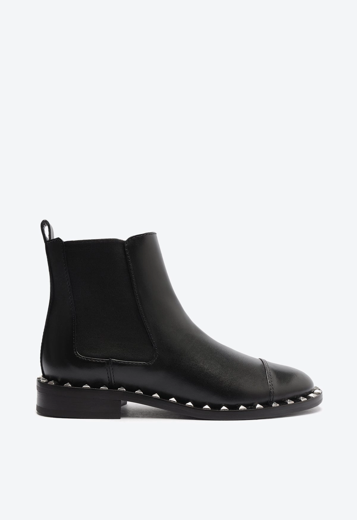 Tanner Leather Bootie Chelsea Boots Heel