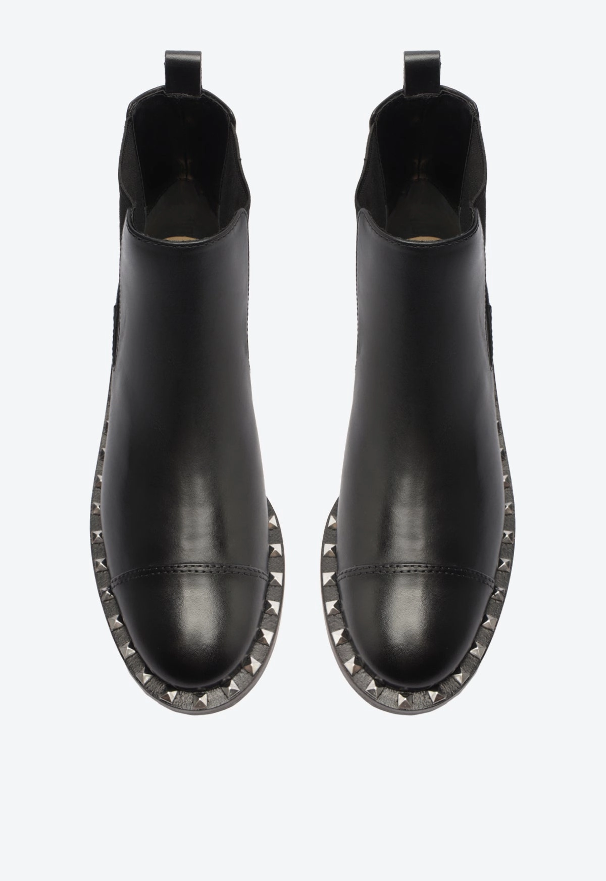 Clear Sole Chelsea Boots Tanner Leather Bootie