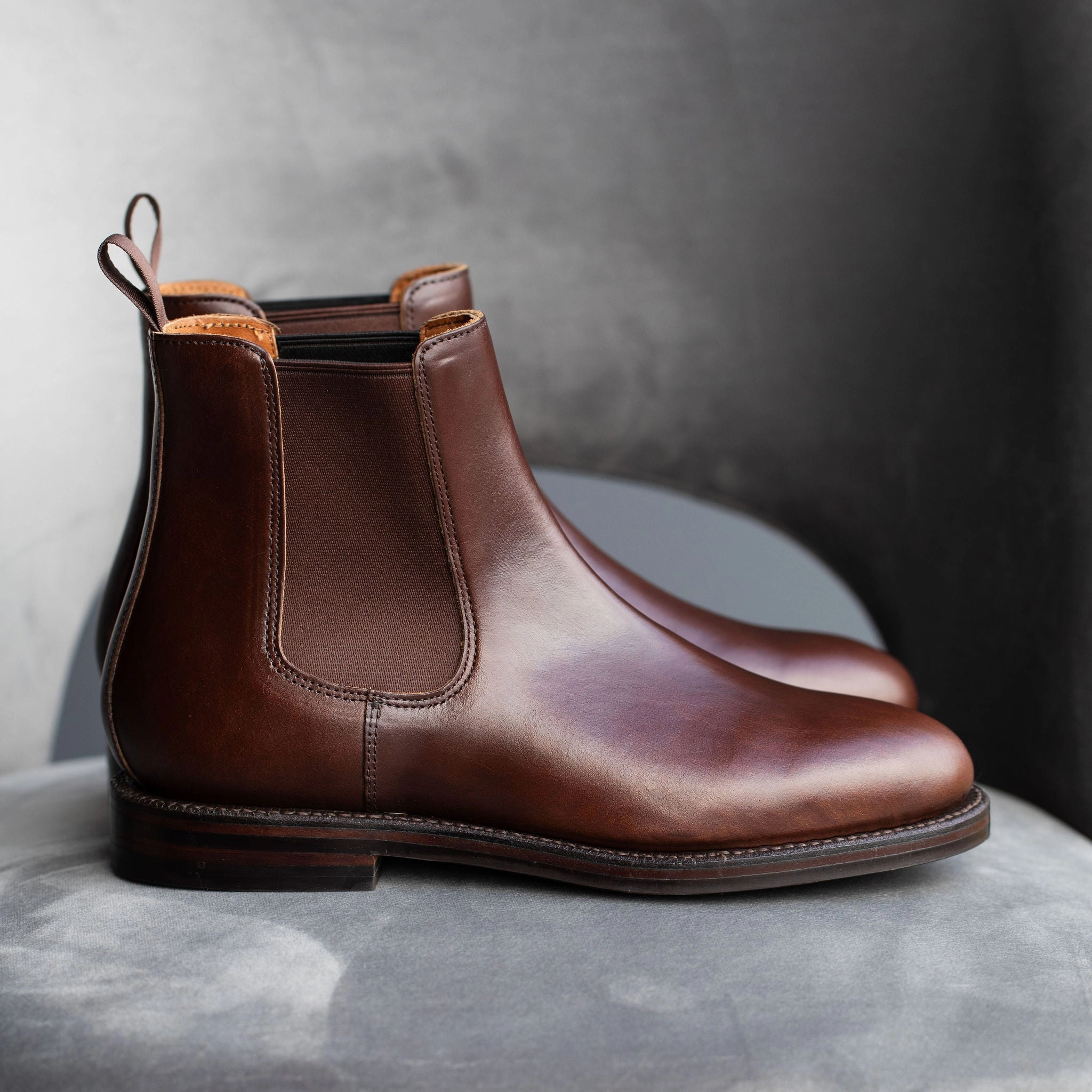 Ash Madison Chelsea Boots Josephine Chelsea Boot Crimson Chromexcel