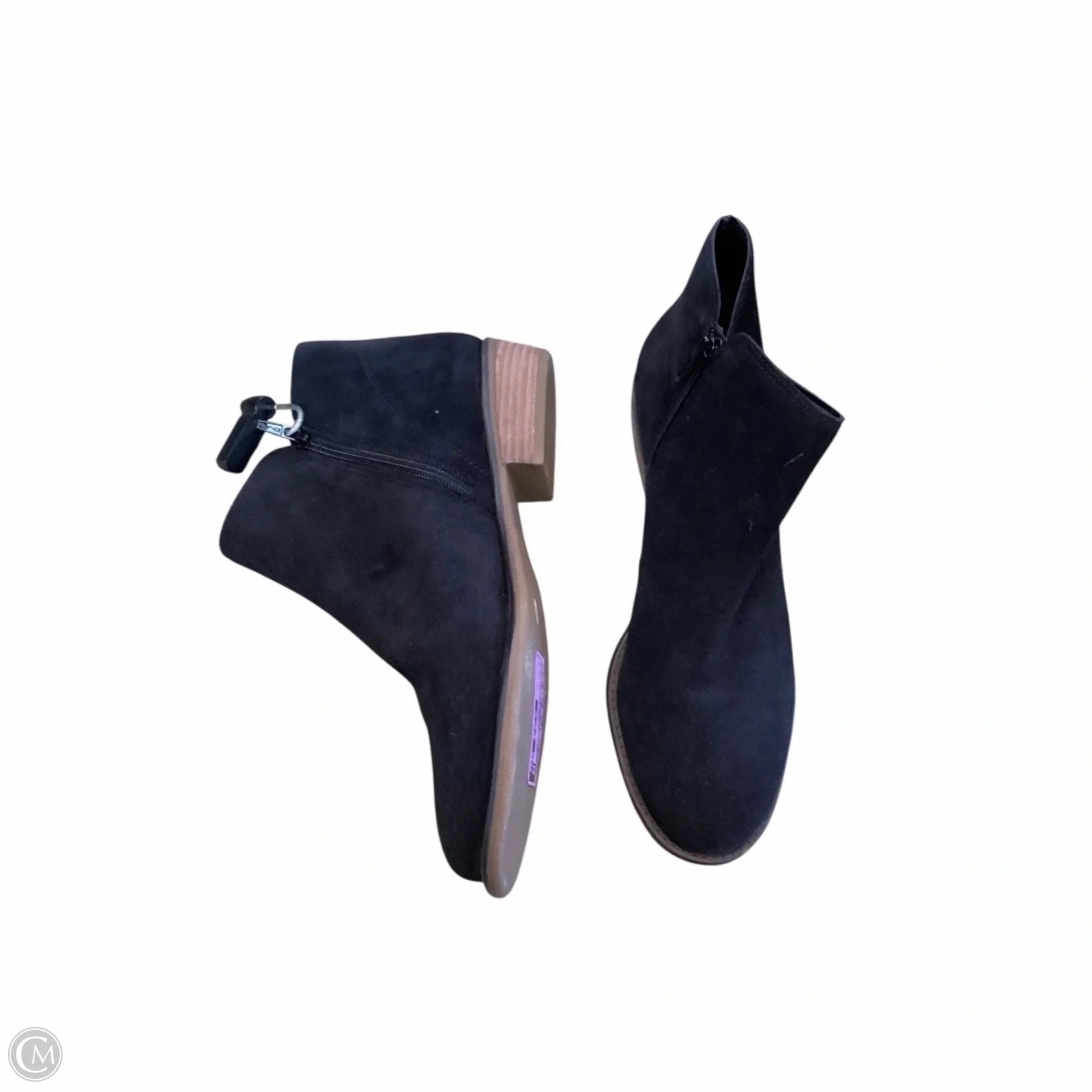 Boots Ankle Heels By Chelsea And Violet In Black, Size: 9 Waterproof Chelsea Boot