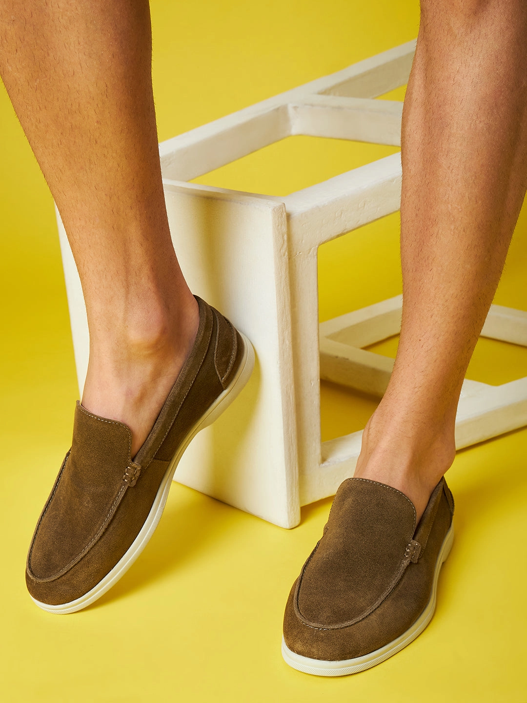 Loafers Loraine Mitchell Suede Leather Loafers