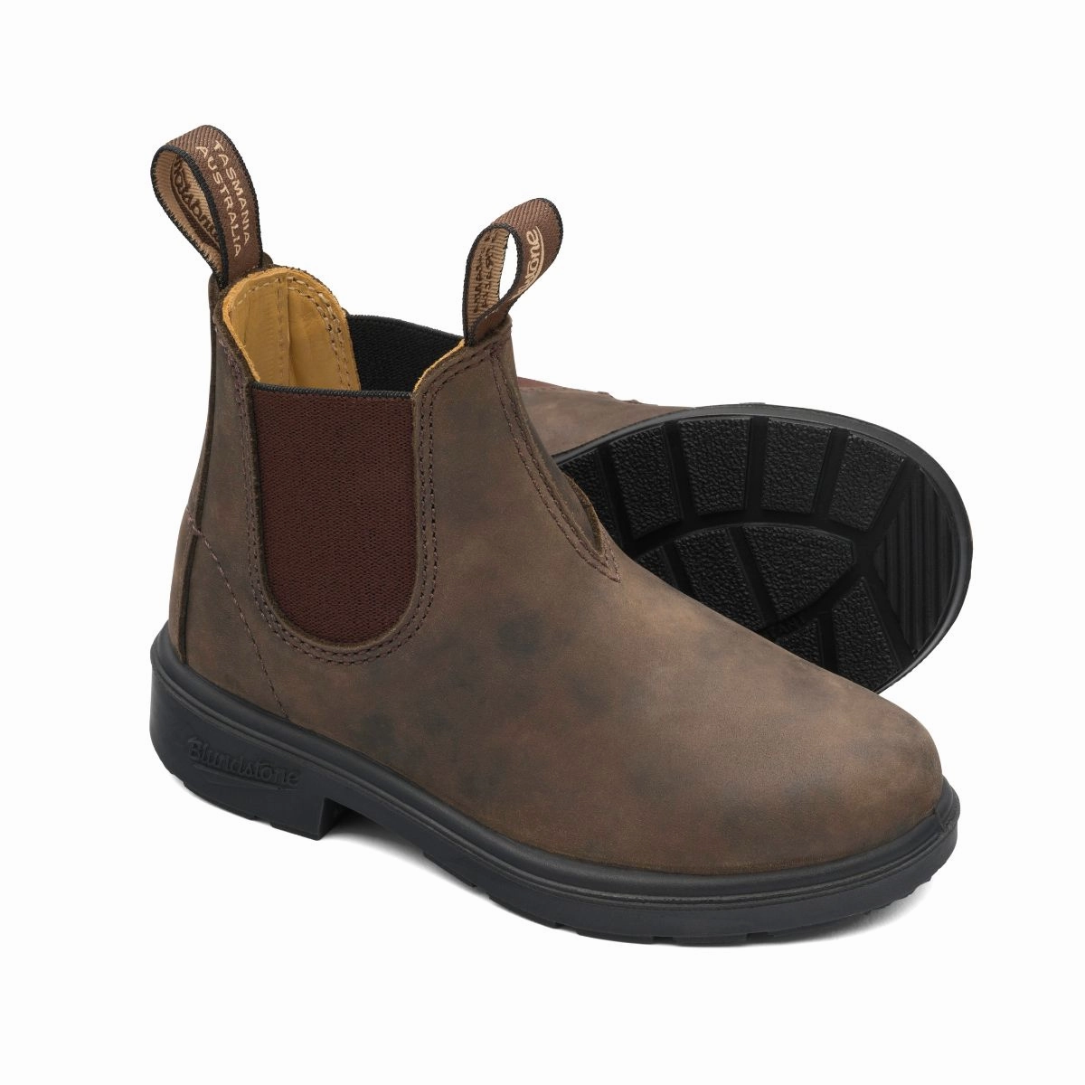 565 Kids Rustic Brown (Size 7UK-3UK; whole sizes) Chatham Chelsea Boots