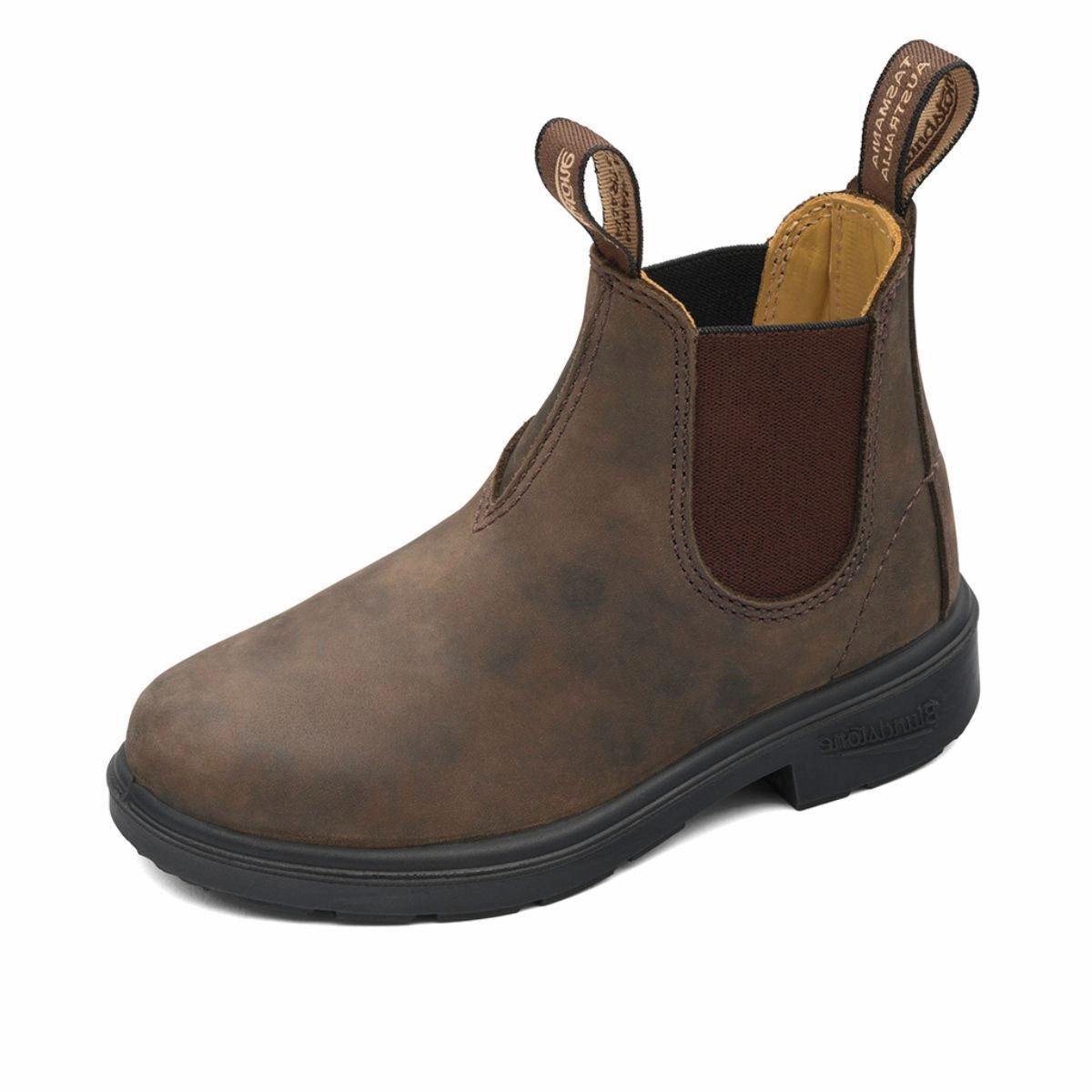 Chelsea Boots With Fur 565 Kids Rustic Brown (Size 7UK-3UK; whole sizes)