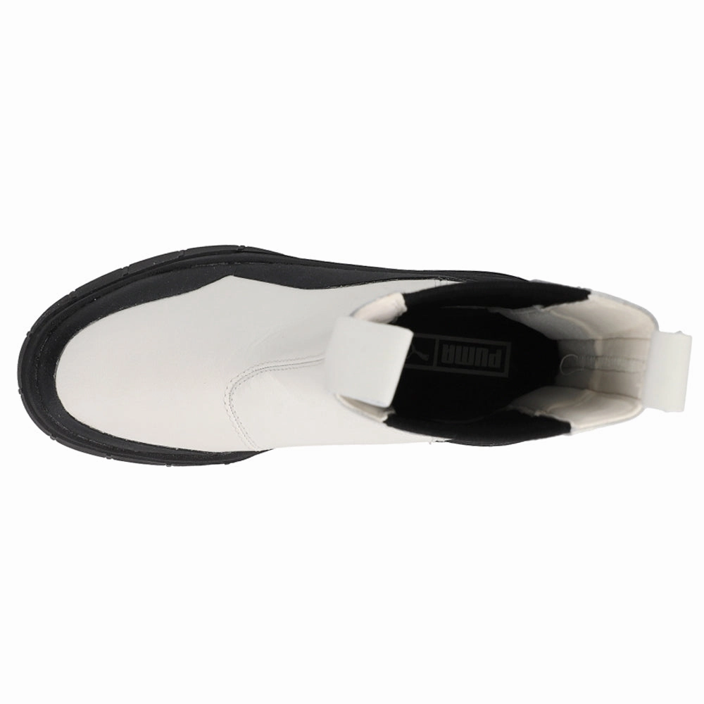 Chelsea Boots Japan Mayze Stack Round Toe Platform Chelsea Pull On Boots