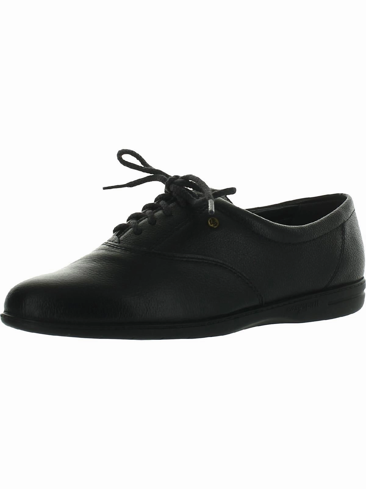 Wearing Oxfords Casually Motion Womens Leather Lace Up Oxfords
