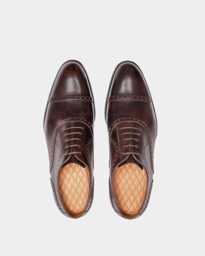 Oxfords Vs Museum Brown Brogue Oxford Shoe