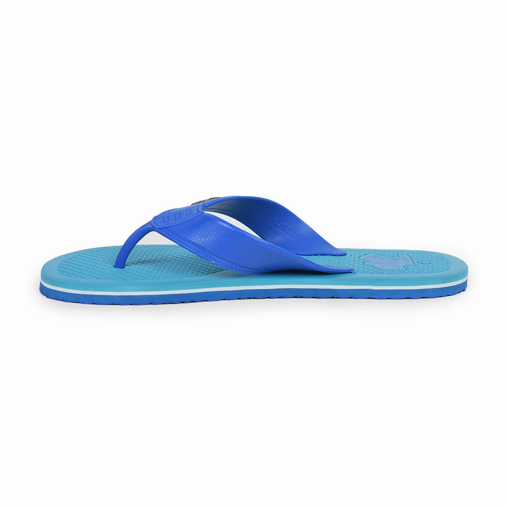 Best Way To Clean Rubber Flip Flops A-HA Casual Sky Blue Flip-Flops For Men HARRISON By Liberty