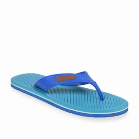 A-HA Casual Sky Blue Flip-Flops For Men HARRISON By Liberty Sr Flip Flops