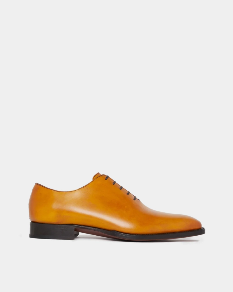 Brogues Vs Oxford Mustard Wholecut Oxford Shoe