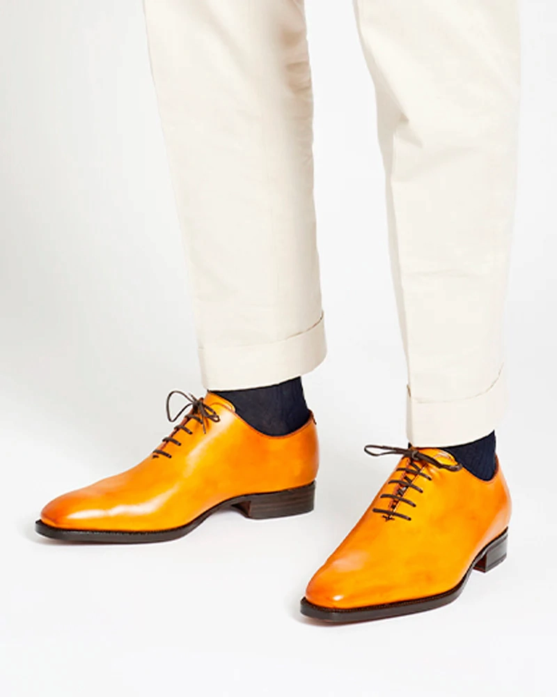 øriginalgrand Energy Twin Oxfords Mustard Wholecut Oxford Shoe