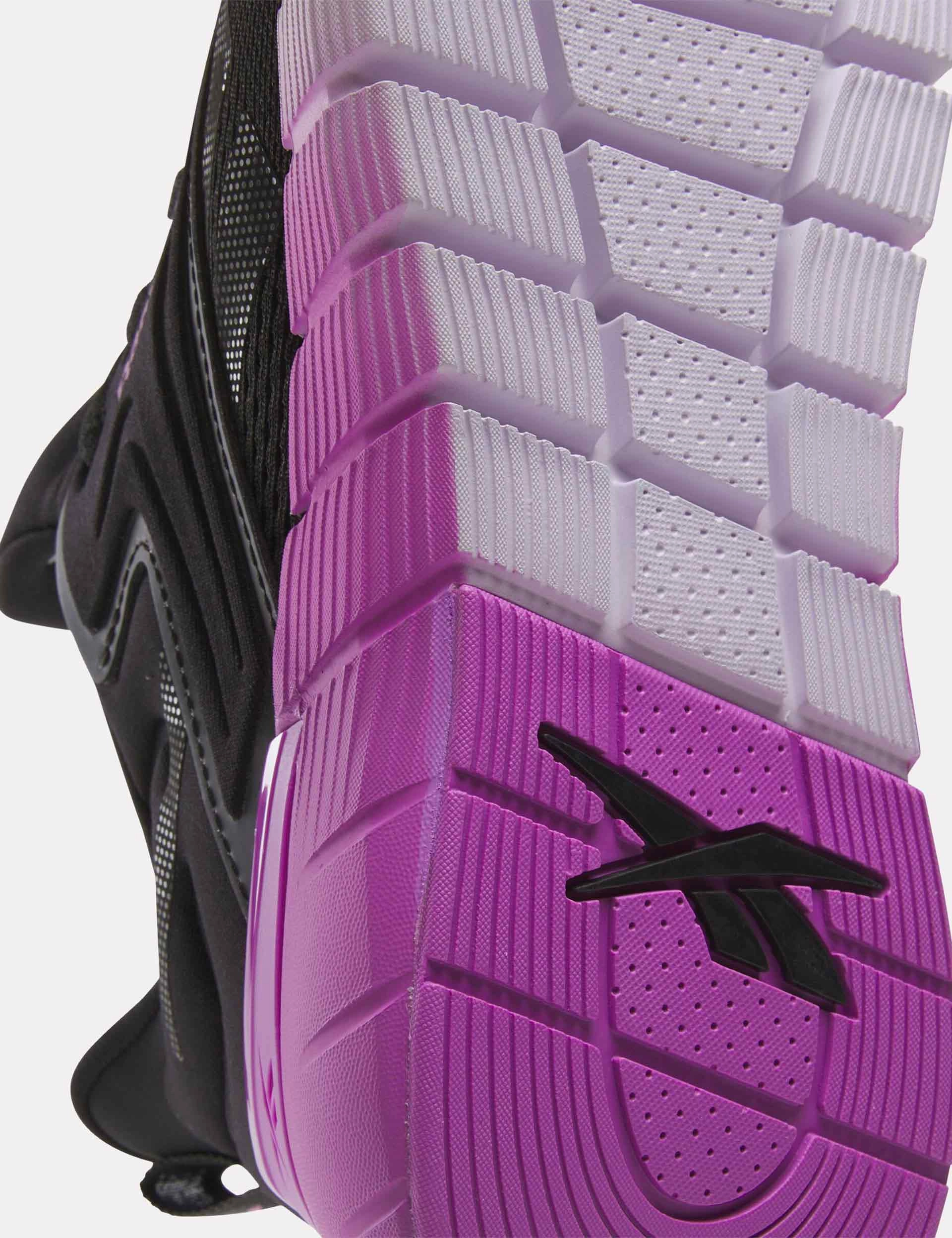Nano Gym Shoes - Black/Purple Rave/Digital Gleam Puma Cross Trainer Shoes