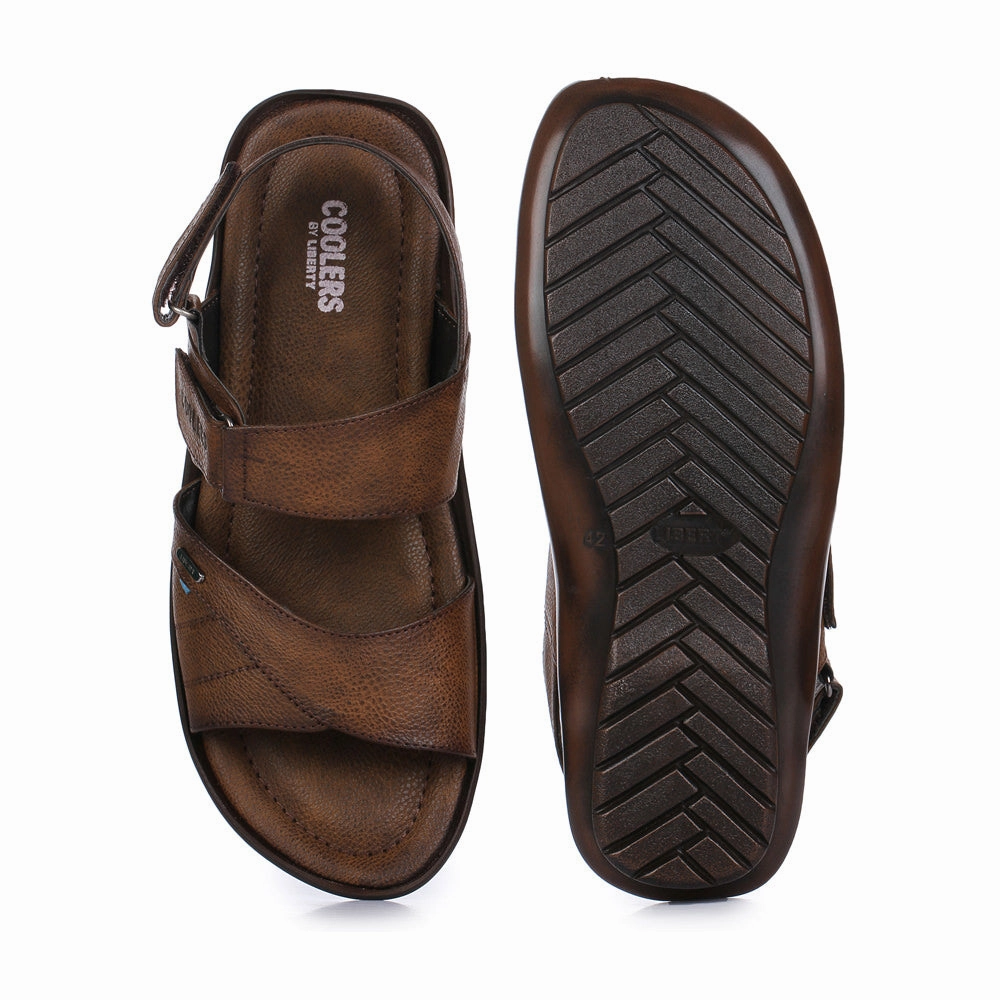 Tanjun Sandals Coolers Formal Brown Sandals For Men LAF-202N By Liberty